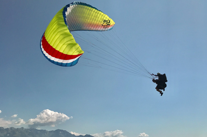 Gleitschirmfliegen in Bayrischzell am Wendelstein