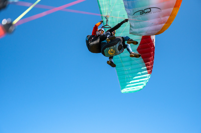 Gleitschirmfliegen am Blomberg bei Bad Tölz