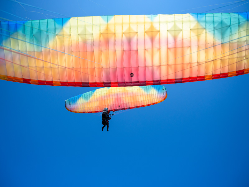 Flug für zwei als Paar im Tandem Gleitschirm an der Kampenwand und Hochries in den Chiemgauer Alpen