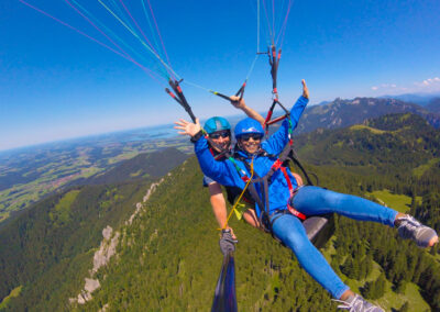 Thermikflug in Oberbayern – Gutschein für ein unvergessliches Erlebnis, das hoch hinausführt.