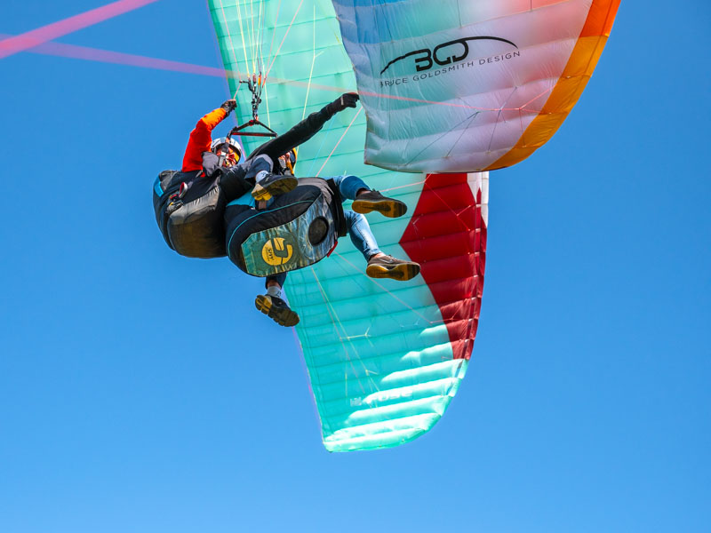 Gutschein für Paare zum Gleitschirmfliegen im Tandem in Oberbayern und Tirol