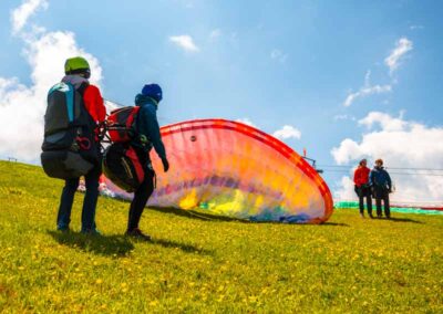 Wertgutschein für Thermikflug über Oberbayern – Ein spannendes Abenteuer für erfahrene Gleitschirmflieger, die die Alpen aus der Luft entdecken möchten.